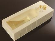 Flocking vacuum forming